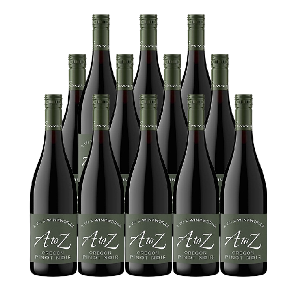 A To Z Wineworks Pinot Noir Oregon 750 ML (12 Bottles)