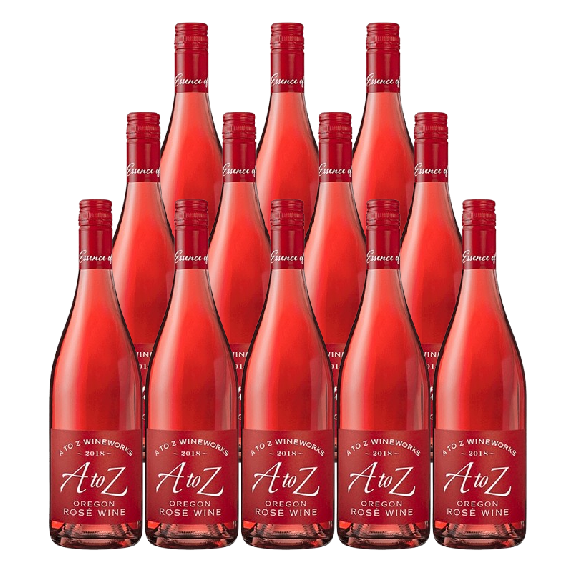 A To Z Wineworks Rose Wine Oregon 2025 750 ML (12 Bottles)