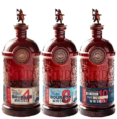 Dancing Panda 4yr, 8yr & 10yr Bourbon Whiskey 750 ML (Combo)