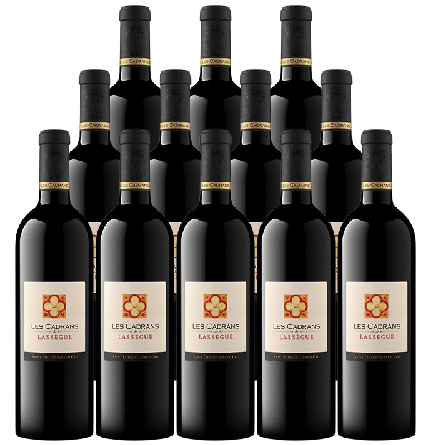 Les Cadrans De Lassegue Saint Emilion Grand Cru 2023 750 ML (12 Bottles)