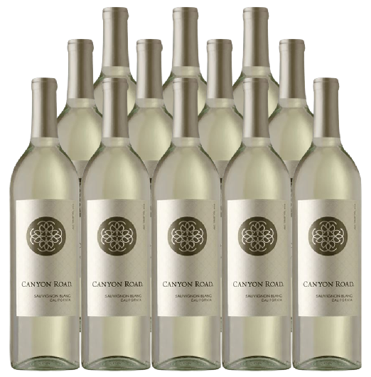 Canyon Road Winery Sauvignon Blanc California 750 ML (12 Bottles)