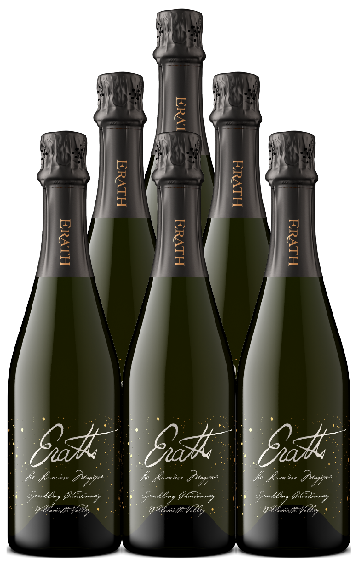 Erath Sparkling Chardonnay La Lumiere Magique Reserve Willamette Valley 2022 750 ML (6 Bottles)