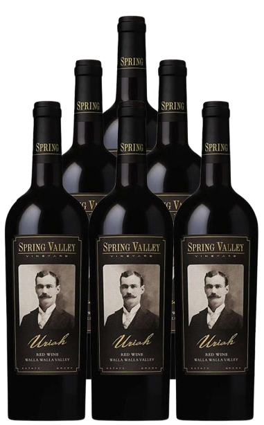 Spring Valley Vineyard Uriah Red Wine 2021 750 ML (6 Bottles)