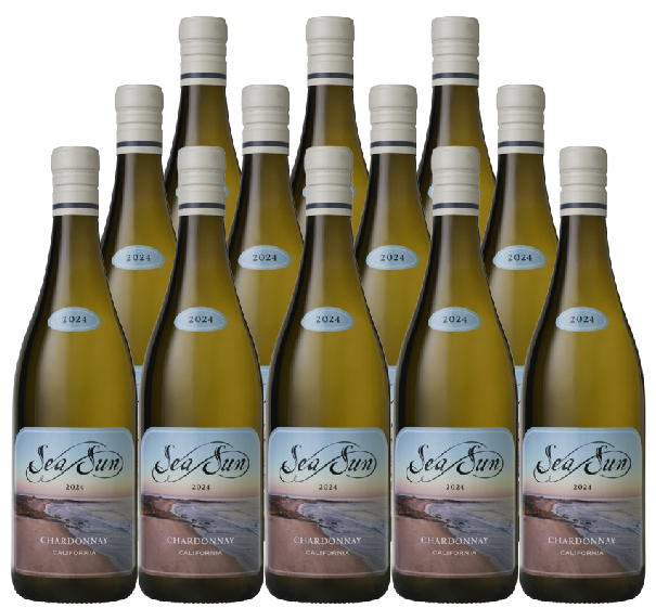 Sea Sun Chardonnay California 2024 750 ML (12 Bottle)