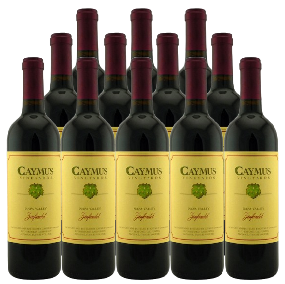 Caymus Zinfandel California 2021 750 ML (12 Bottles)