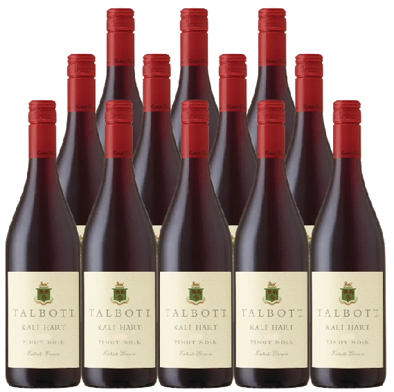Robert Talbott Vineyards Pinot Noir Kali Hart Estate Grown Monterey 2018 750 ML (12 Bottles)
