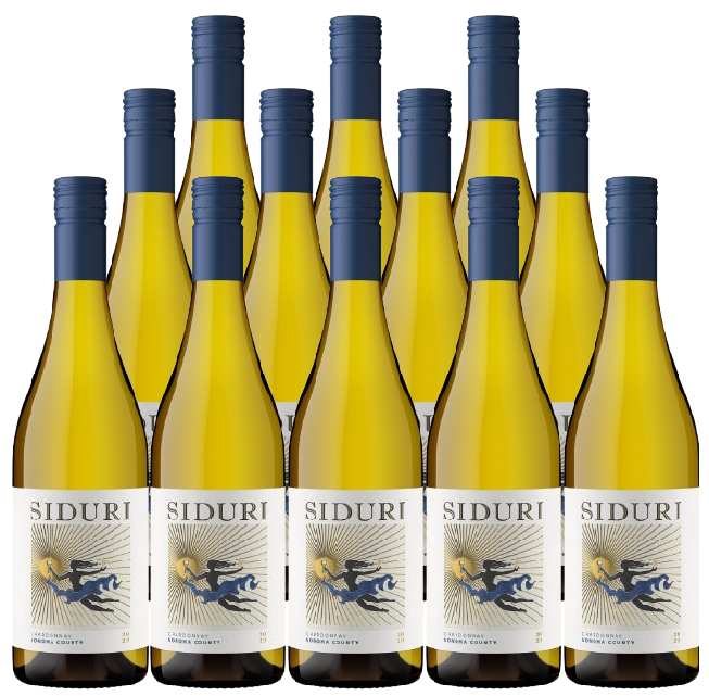 Siduri Sonoma County Chardonnay 2023 750 ML (12 Bottles)