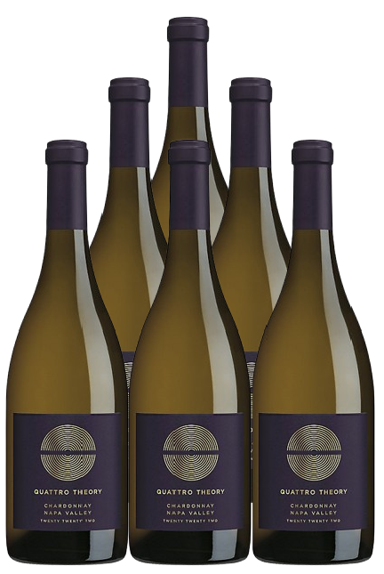 Quattro Theory Chardonnay Napa Valley 2023 750 ML (6 Bottles)