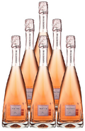 Ferghettina Franciacorta Brut Rose 2019 750 ML (6 Bottles)