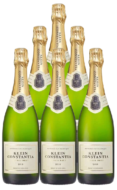 Klein Constantia Estate Brut Methode Cap Classique 750 ML (6 Bottles)
