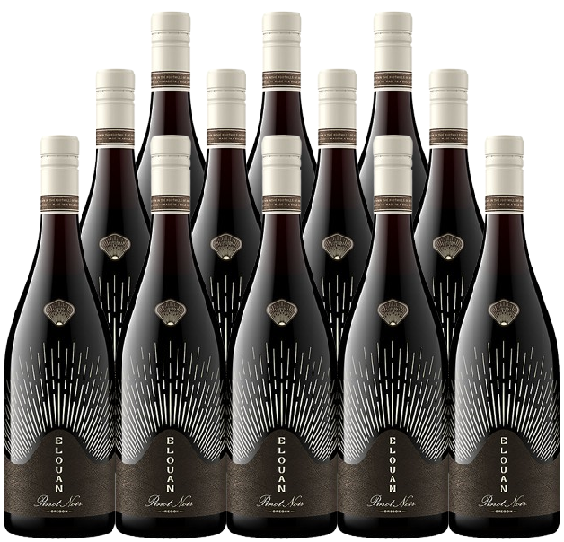 Elouan Pinot Noir Oregon 2023 750 ML (12 Bottles)