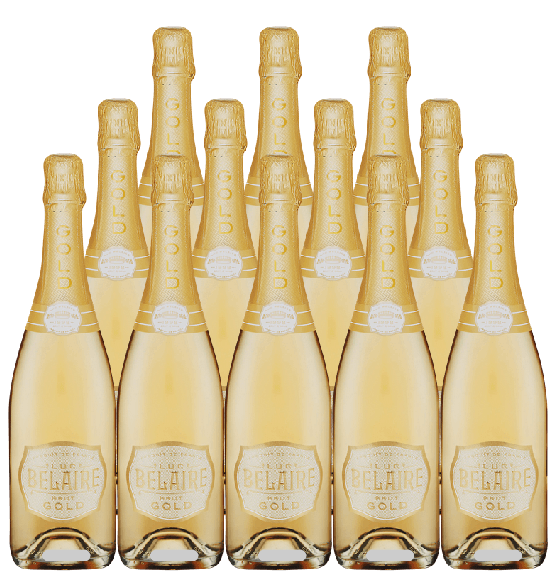 Luc Belaire Gold Brut 750 ML (12 Bottles)