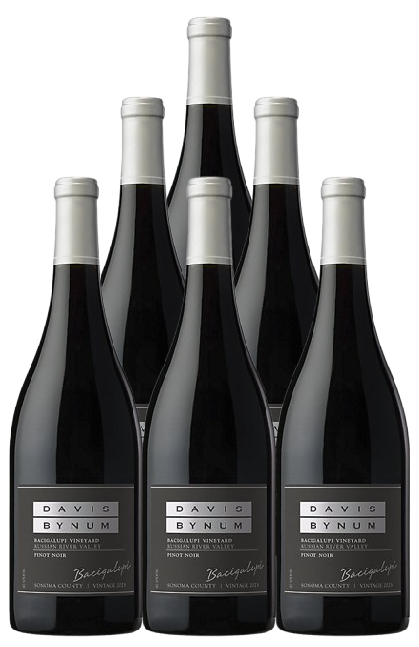 Davis Bynum Bacigalupi Pinot Noir 2023 750 ML (6 Bottles)