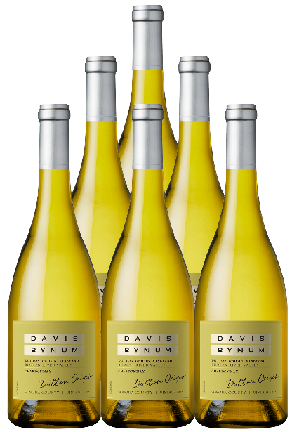 Davis Bynum Dutton Vineyard Russian River Valley Chardonnay 2023 750 ML (6 Bottles)
