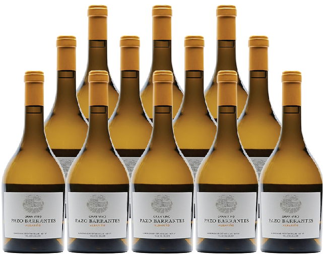 Pazo Barrantes Albarino Rias Baixas 2022 750 ML (12 Bottles)