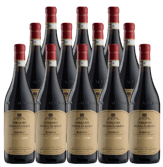 Cordero di Montezemolo Barolo Monfalletto 2021 750 ML (12 Bottles)