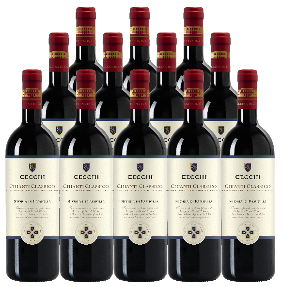 Cecchi Chianti Classico 2024 750 ML (12 Bottles)