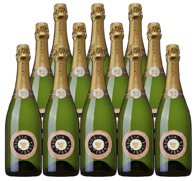 Gloria Ferrer Sparkling Rose Wine Carneros 750 ML (12 Bottles)