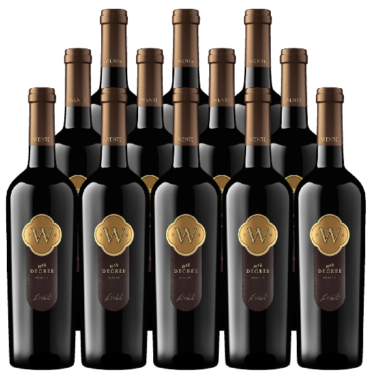 Wente Family Vineyards Nth Degree Merlot 2022 750 ML (12 Bottles)