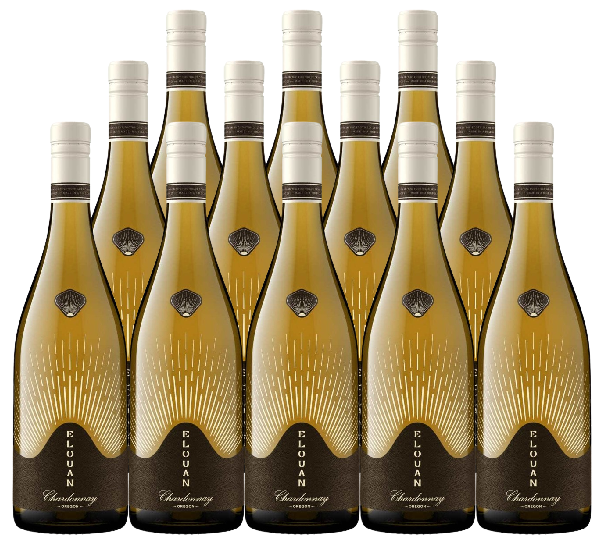 Elouan Chardonnay Reserve The Good Light Oregon 2023 750 ML (12 Bottles)