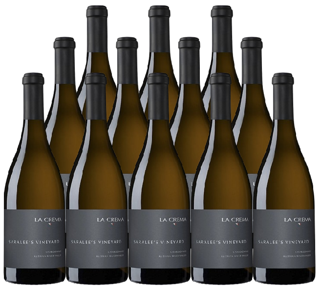 La Crema Chardonnay Russian River Valley 2022 750 ML (12 Bottles)