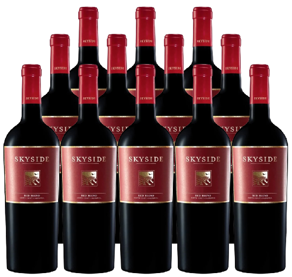 Skyside Red Blend North Coast 2019 750 ML (12 Bottles)