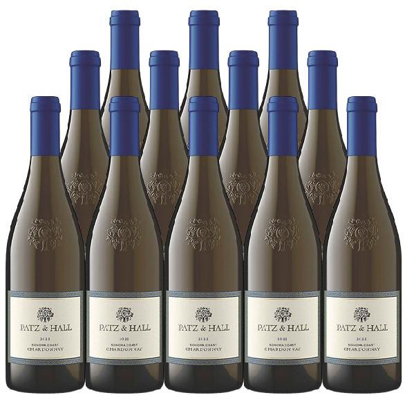 Patz & Hall Chardonnay Sonoma Coast 2023 750 ML (12 Bottles)