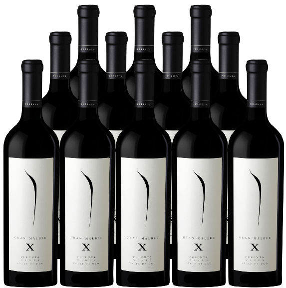 Pulenta Estate Malbec X Gran Valle De Uco 2020 750 ML (12 Bottles)