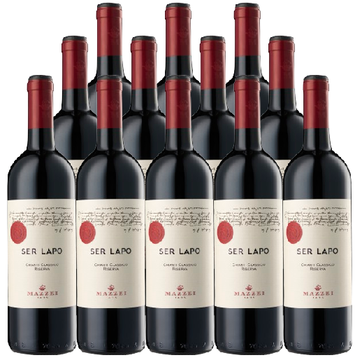 Ser Lapo Chianti Classico Riserva 2020 750 ML (12 Bottles)