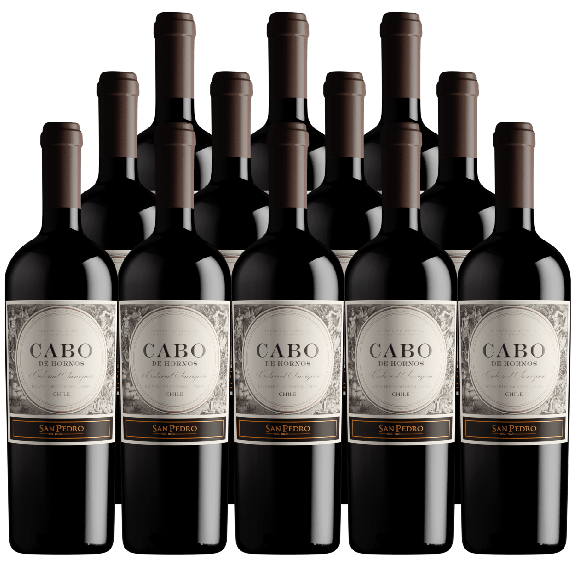 Cabo De Hornos Cabernet Sauvignon Cachapoal Valley 2021 750 ML (12 Bottles)