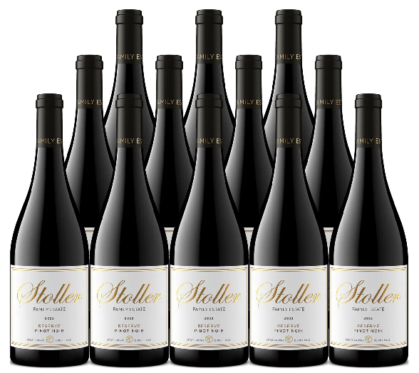 Stoller Family Estate Pinot Noir Reserve Dundee Hills 2022 750 ML (12 Bottles)