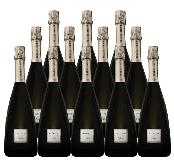 Ferghettina Franciacorta Brut Saten 2019 750 ML (12 Bottles)