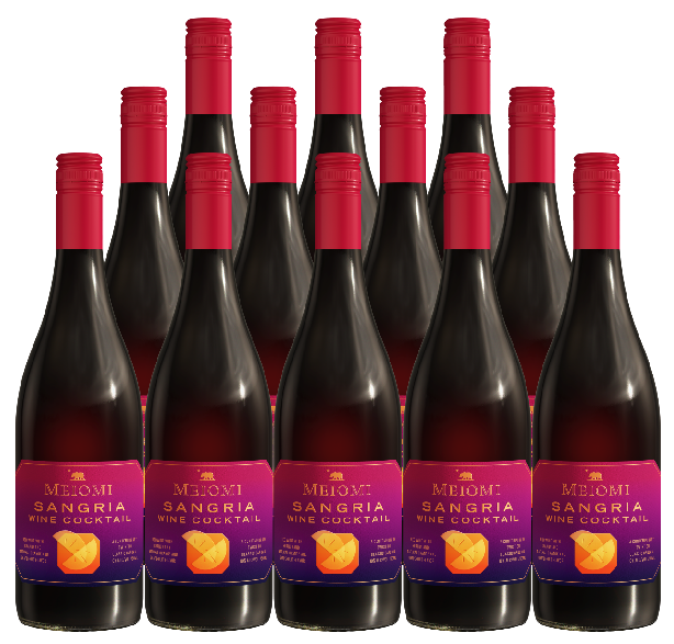 Meiomi Sangria Wine Cocktail 750 ML (12 Bottles)