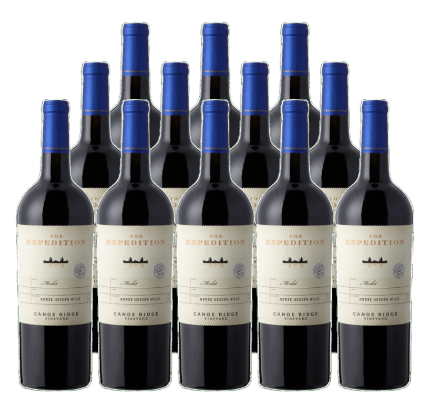 Canoe Ridge The Expedition Merlot Horse Heaven Hills 750 ML (12 Bottles)