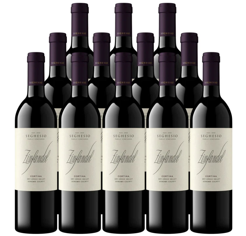 Seghesio Cortina Zinfandel 750 ML (12 Bottles)