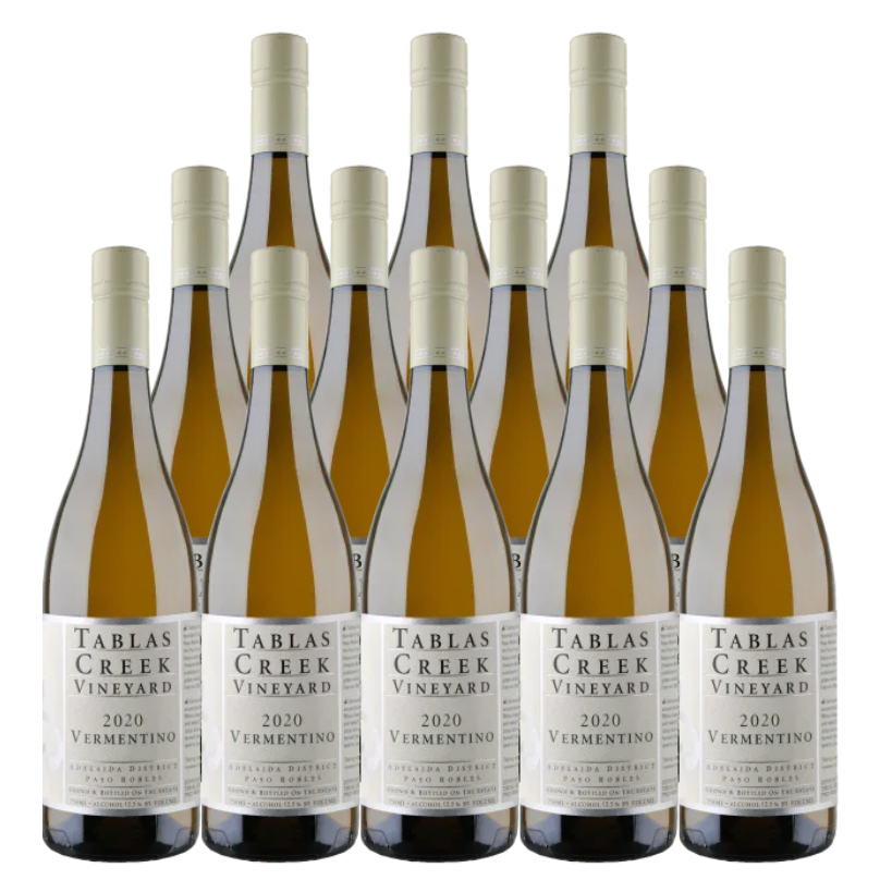 Tablas Creek Vineyards Vermentino 750 ML (12 Bottles)