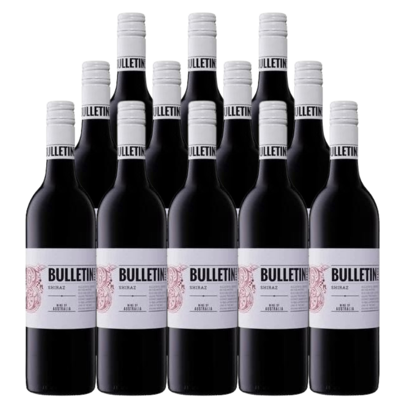 Bulletin Place Shiraz South Eastern Australia 750 ML (12 Bottles)