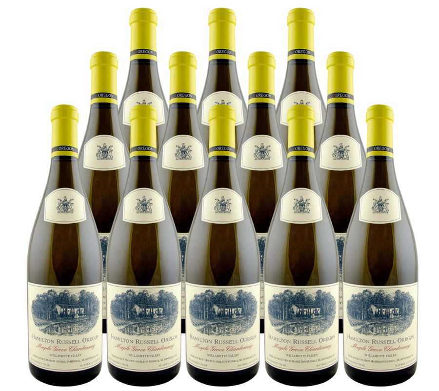 Hamilton Russell Oregon Chardonnay Maple Grove Willamette Valley 750 ML (12 Bottles)