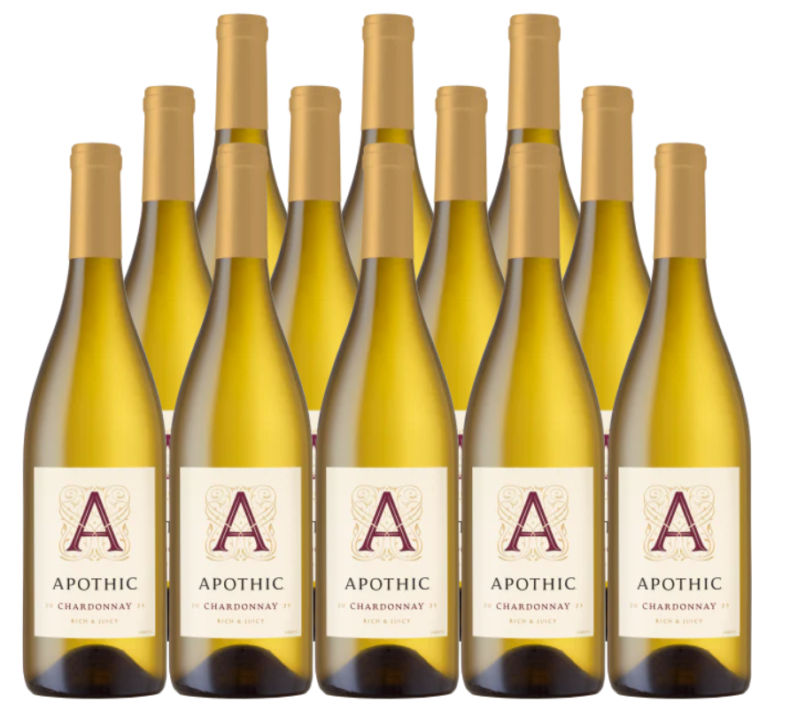 Apothic Chardonnay 750 ML (12 Bottles)