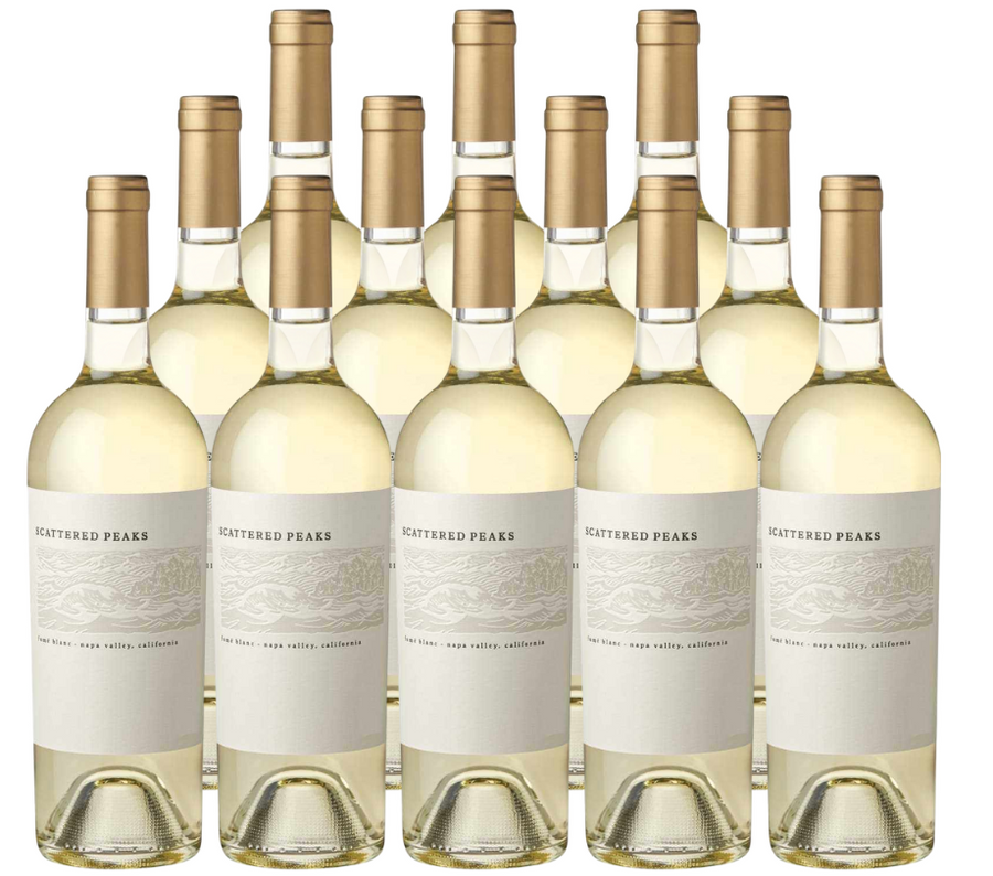 Scattered Peaks Fume Blanc Napa Valley 750 ML (12 Bottles)