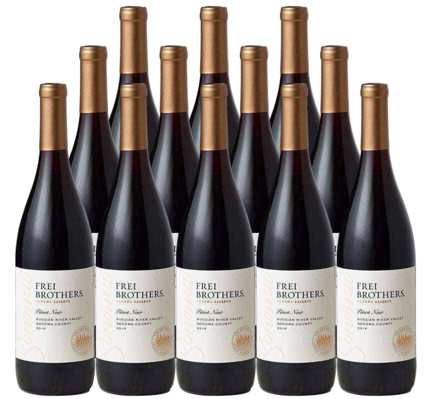 Frei Brothers Pinot Noir Russian River Valley 750 ML (12 Bottles)