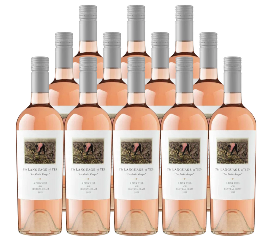 The Language of Yes Les Fruits Rouges Certified Sustainable Rose 750 ML (12 Bottles)