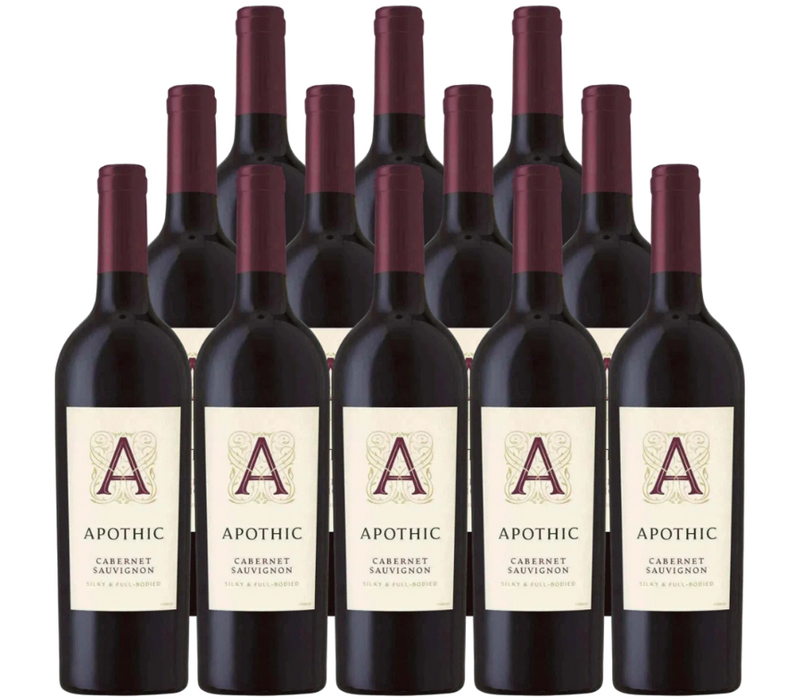 Apothic Cabernet Sauvignon California 750 ML (12 Bottles)