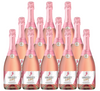 Barefoot Cellars Bubbly Pink Moscato Champagne California 750 ML (12 Bottles)