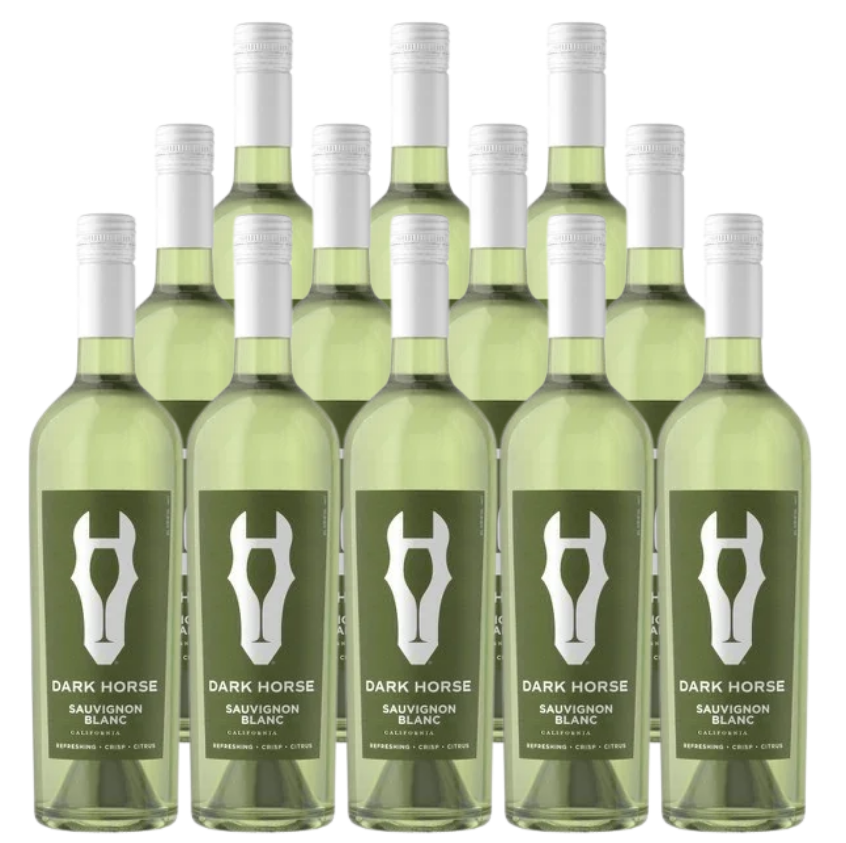 Dark Horse Wine Sauvignon Blanc California 750 ML (12 Bottles)