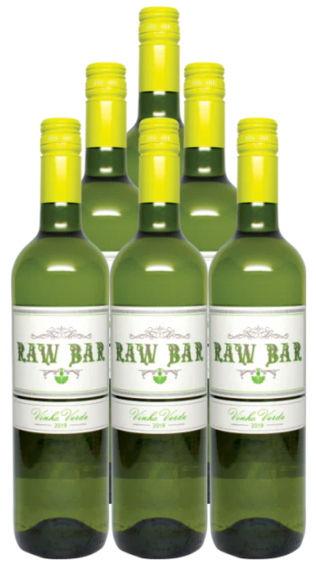 Raw Bar Vinho Verde 750 ML (6 Bottles)
