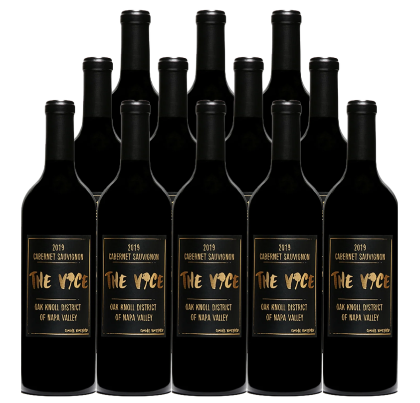 The Vice Cabernet Sauvignon Oak Knoll 2019 750 ML (12 Bottles)