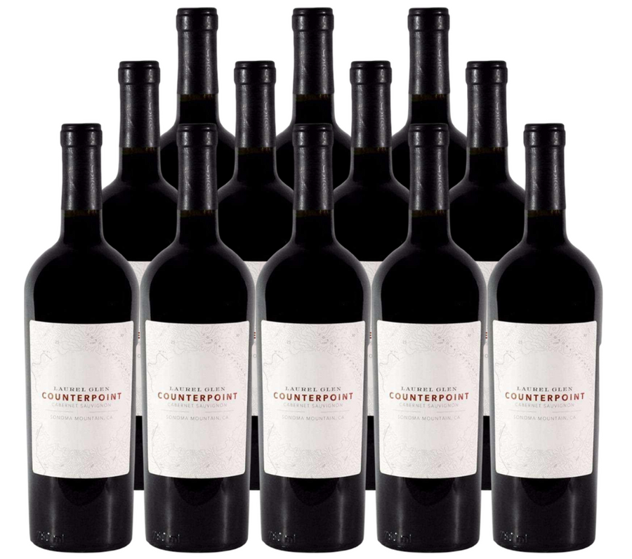 Laurel Glen Vineyard Counterpoint Cabernet Sauvignon Sonoma Mountain 2018 750 ML (12 Bottles)