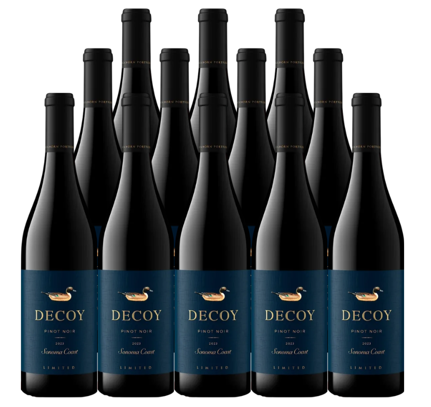 Decoy Limited Sonoma Coast Pinot Noir 2023 750 ML (12 Bottles)