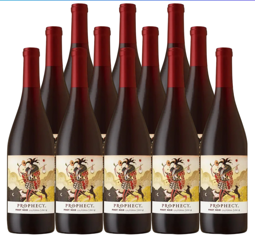 Prophecy Pinot Noir 750 ML (12 Bottles)